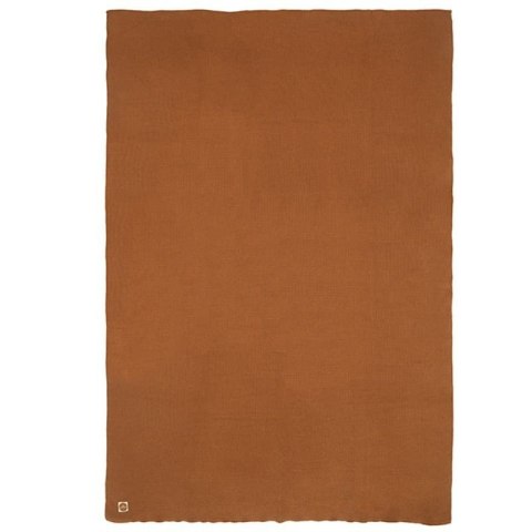 Jollein kocyk do wózka fotelika i kołyski tkany 100x75 cm BASIC KNIT Caramel Jollein kocyk do wózka fotelika i kołyski tkany 100x75 cm BASIC KNIT Caramel