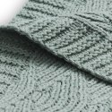 Jollein kocyk do wózka fotelika i kołyski tkany 100x75 cm RIVER KNIT Ash Green Jollein kocyk do wózka fotelika i kołyski tkany 100x75 cm RIVER KNIT Ash Green