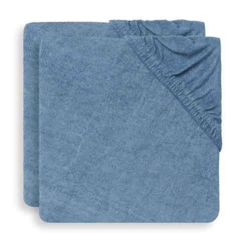 Jollein pokrowce na przewijak 50x70 cm 2 szt FROTTE Jeans Blue Jollein pokrowce na przewijak 50x70 cm 2 szt FROTTE Jeans Blue