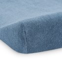 Jollein prześcieradło na przewijak 50x70 cm FROTTE Jeans Blue Jollein prześcieradło na przewijak 50x70 cm FROTTE Jeans Blue