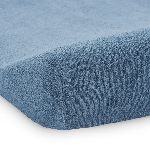 Jollein prześcieradło na przewijak 50x70 cm FROTTE Jeans Blue Jollein prześcieradło na przewijak 50x70 cm FROTTE Jeans Blue