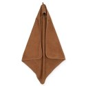 Jollein ręcznik z kapturkiem dla Niemowlaka 75x75 cm FROTTE Caramel Jollein ręcznik z kapturkiem dla Niemowlaka 75x75 cm FROTTE Caramel