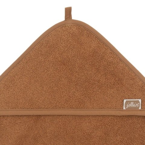Jollein ręcznik z kapturkiem dla Niemowlaka 75x75 cm FROTTE Caramel Jollein ręcznik z kapturkiem dla Niemowlaka 75x75 cm FROTTE Caramel